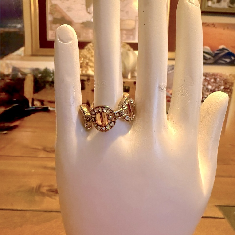 Gold Chain Link Ring